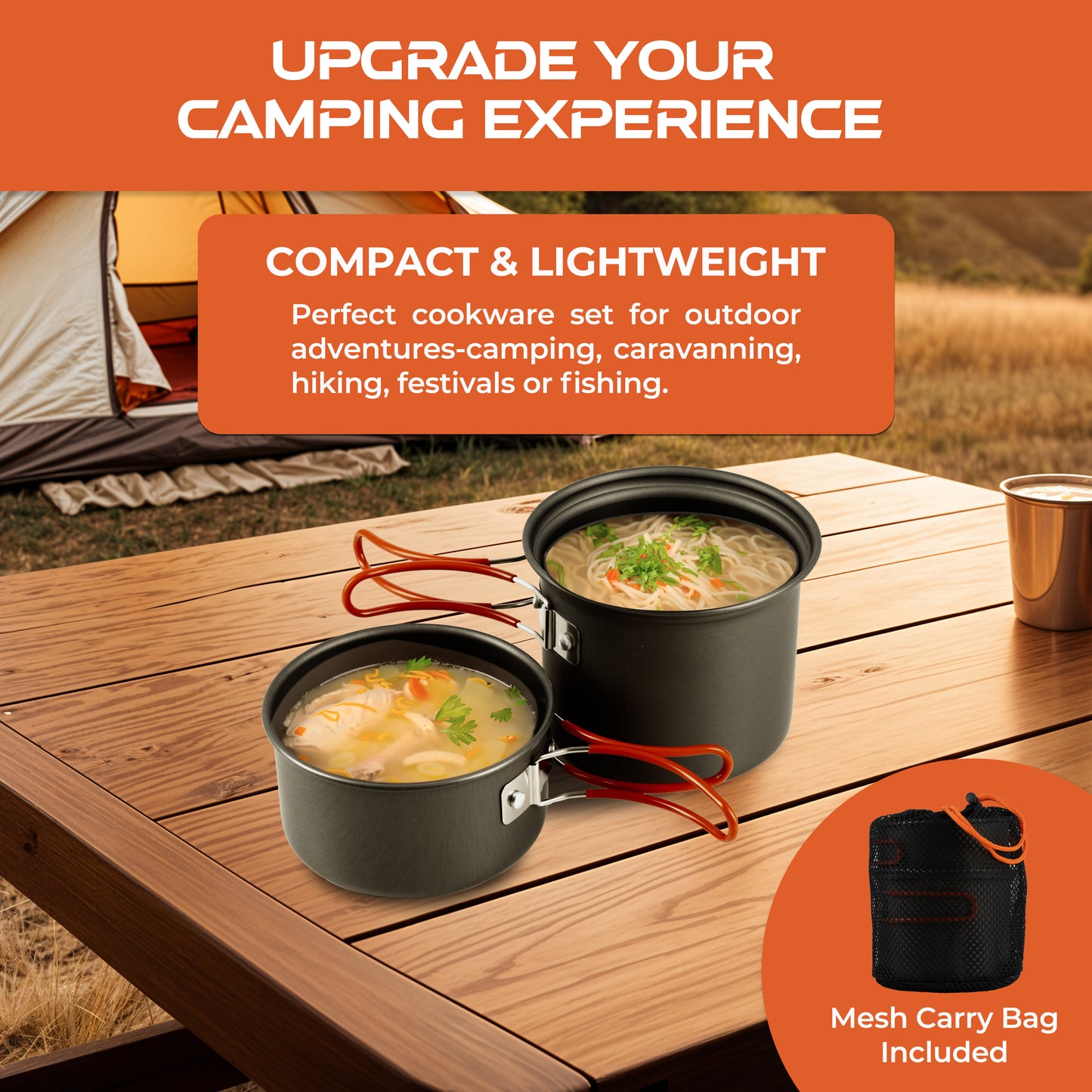 2PC Compact Cookware Set