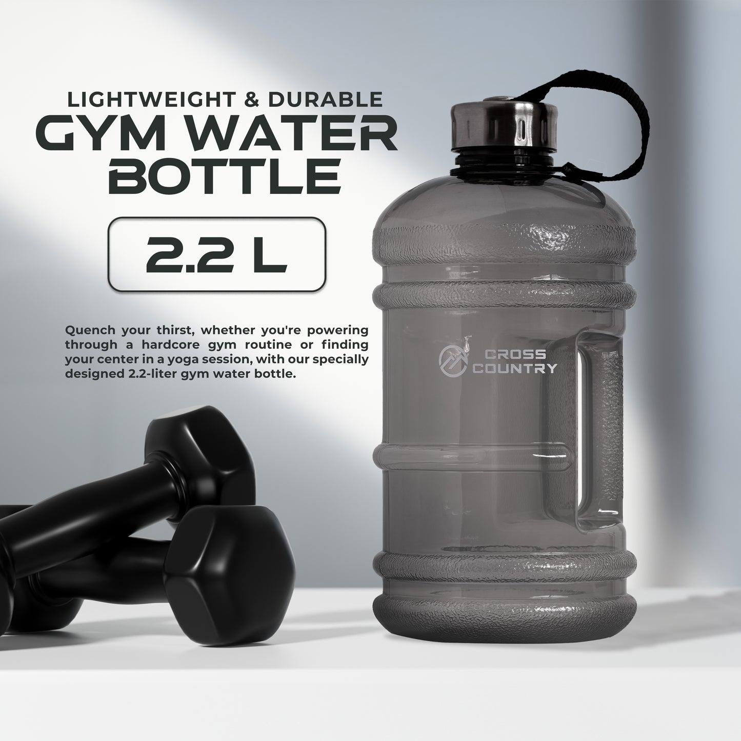 2.2L Gym Water Bottle