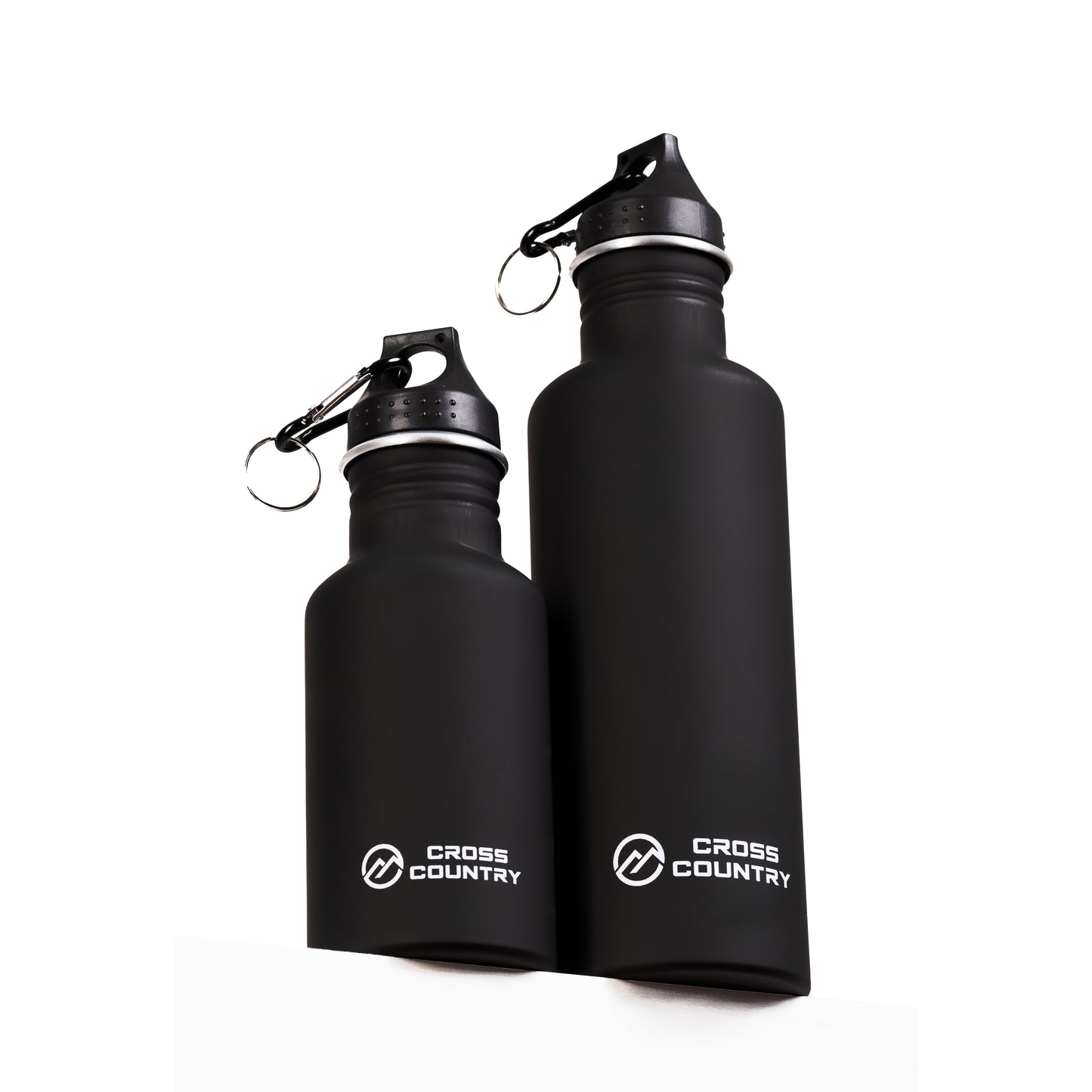 Aluminium Water Bottle with Carabiner