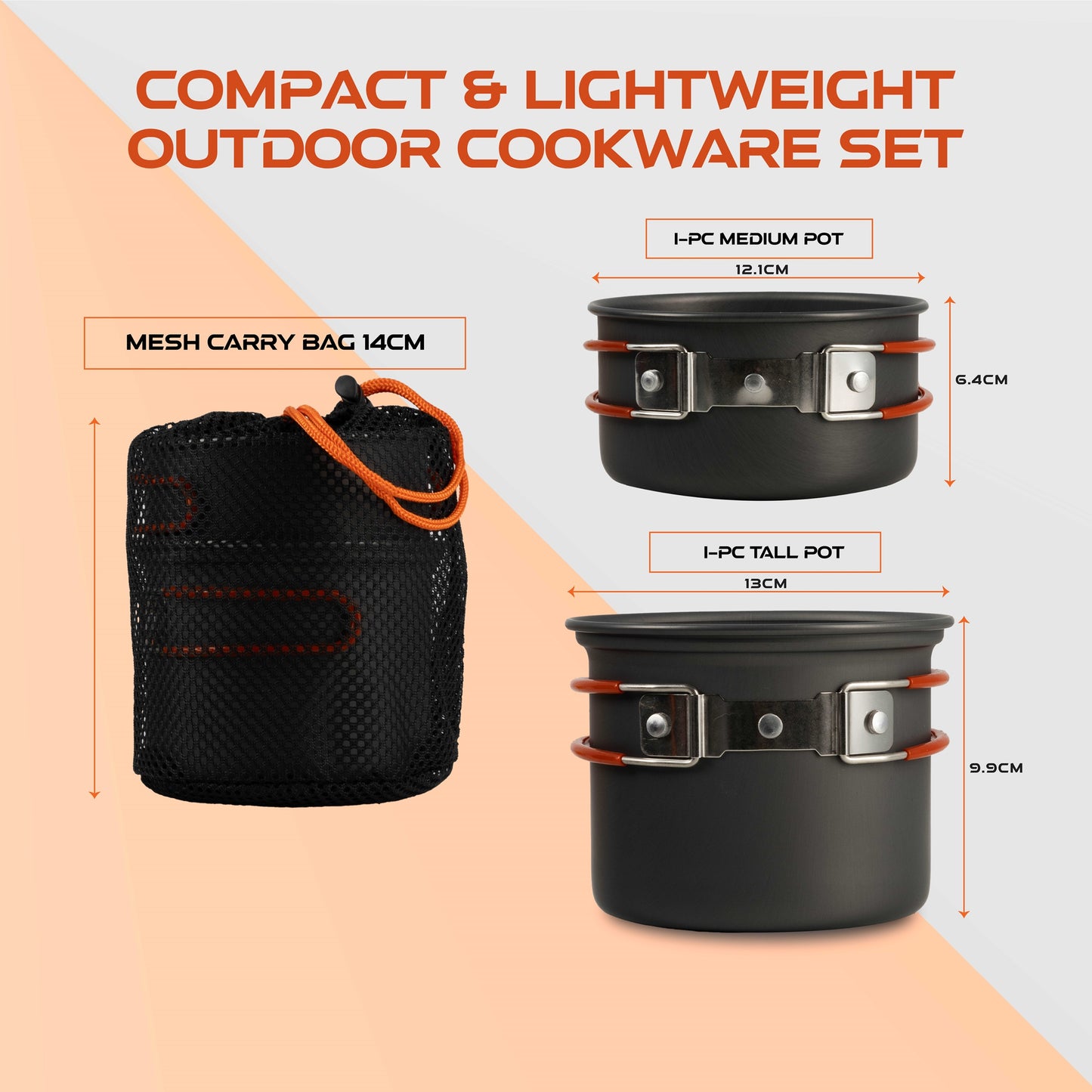 2PC Compact Cookware Set