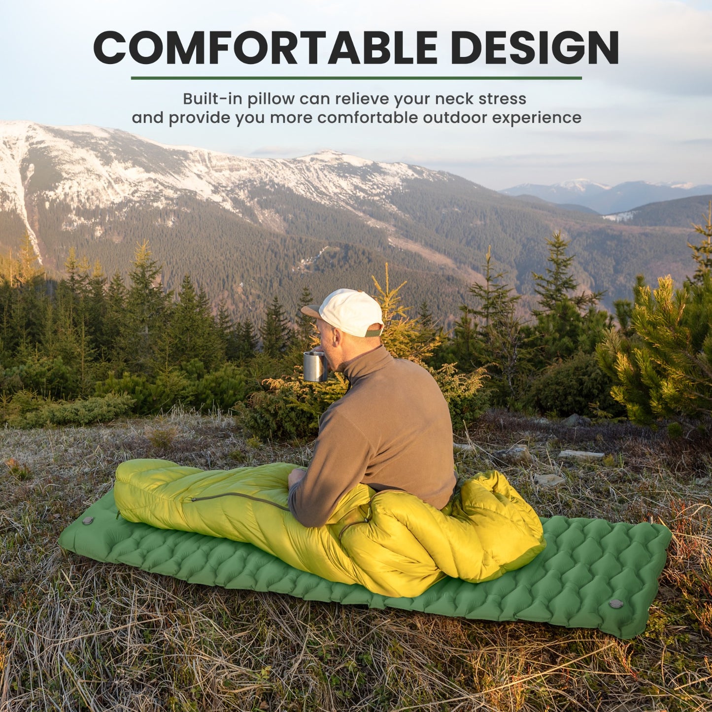 Camping Mat Green