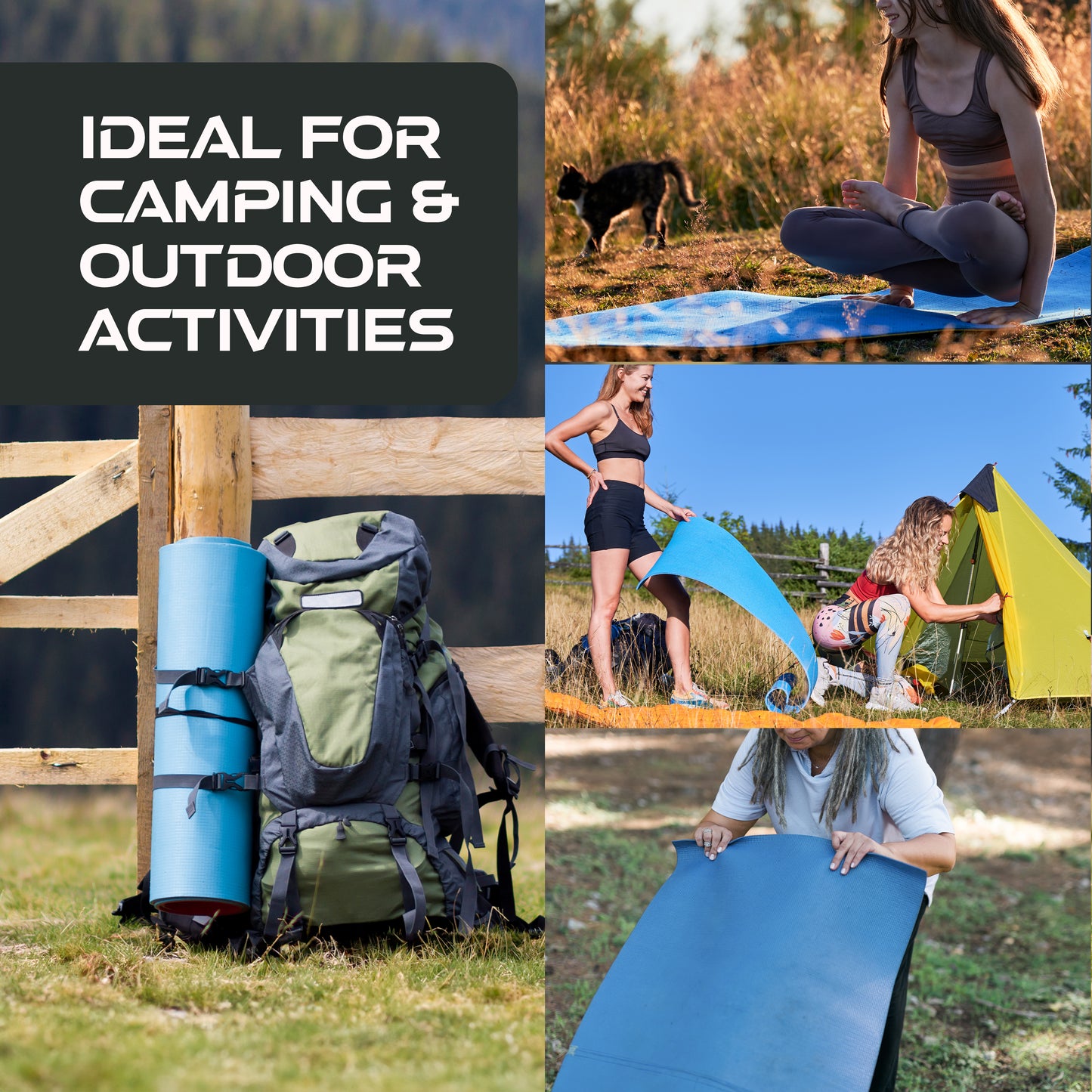 Camping Mat Blue