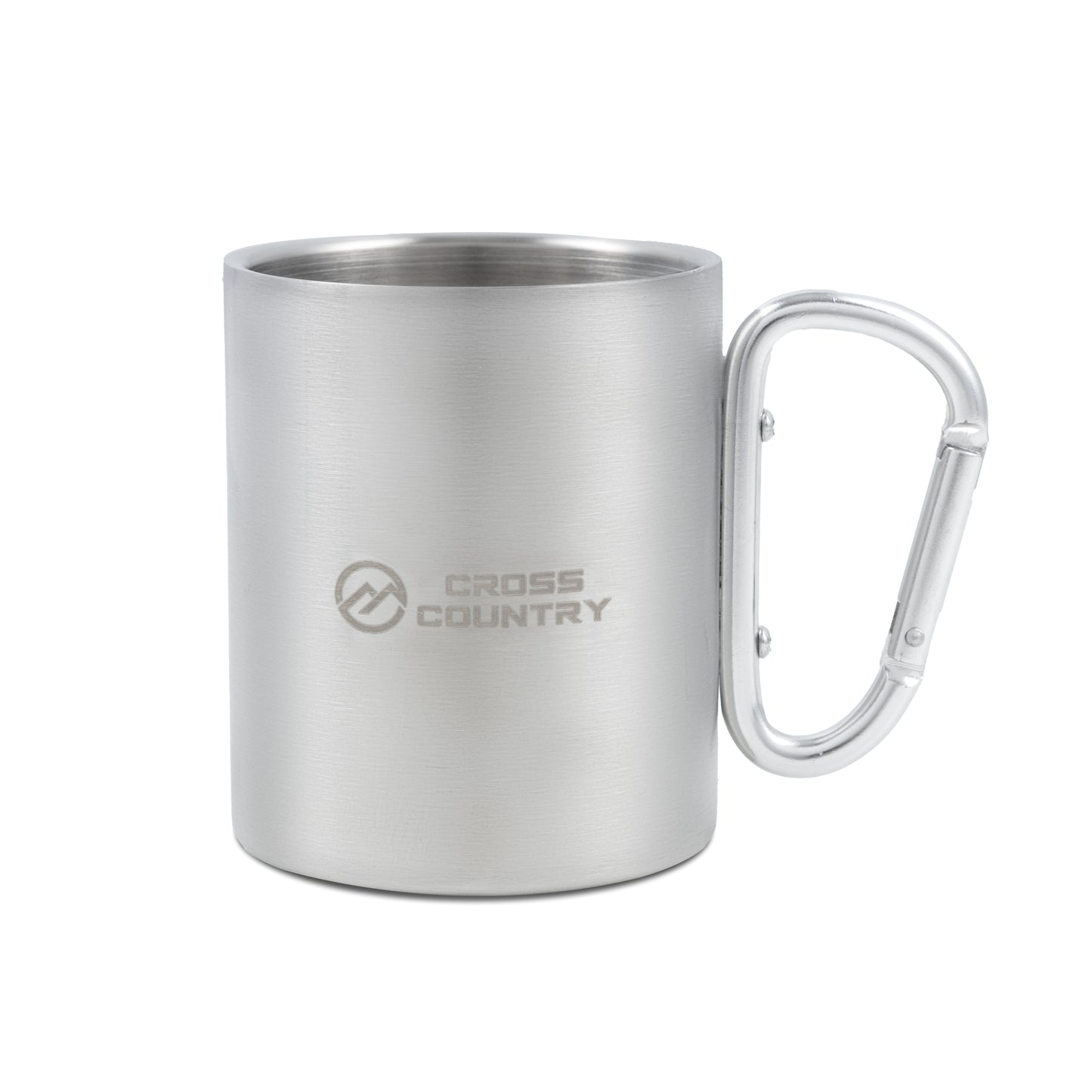 300ML Carabiner Camping Mug (Double Walled Stainless Steel)