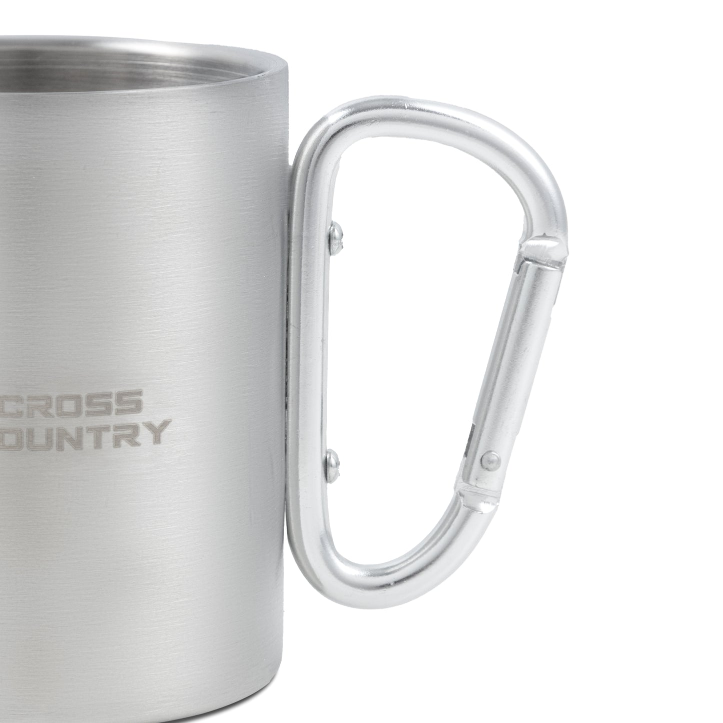 300ML Carabiner Camping Mug (Double Walled Stainless Steel)