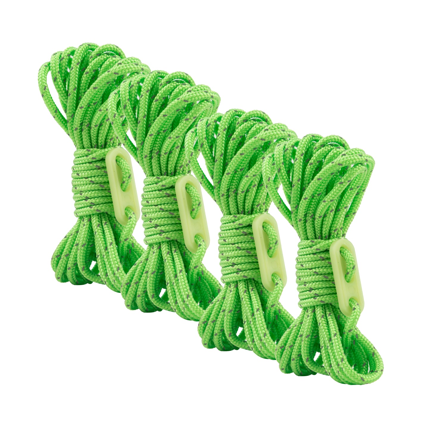 Set of 4 Reflective Guy Ropes