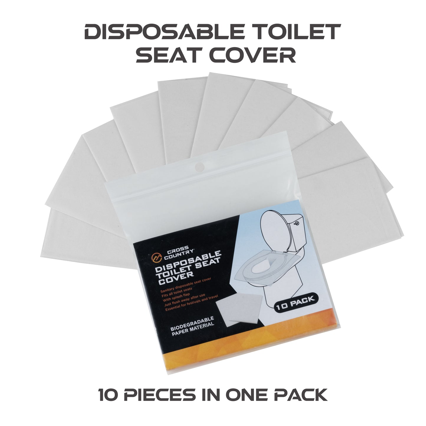 60 PC Toilet Seat Cover