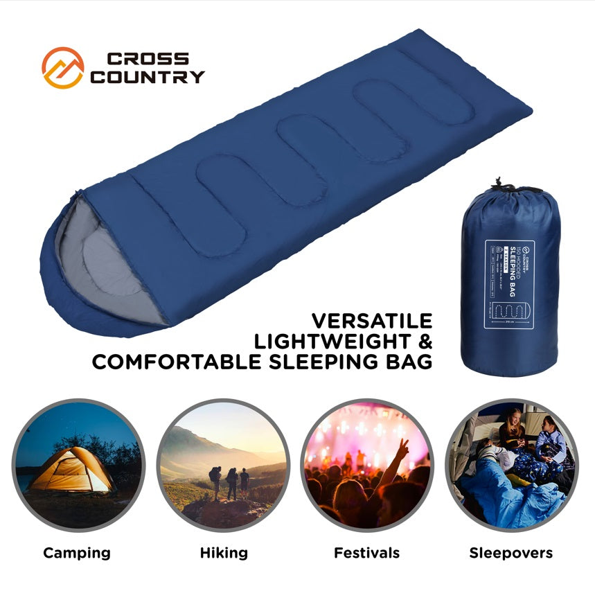 Hooded 2 Season Sleeping Bag