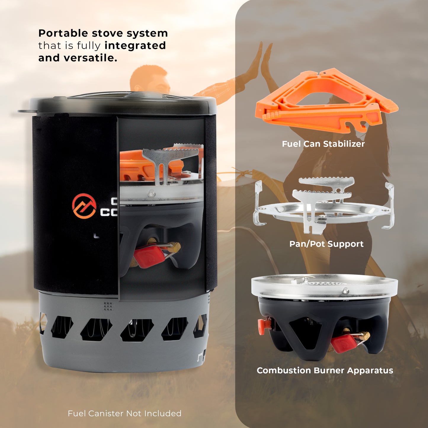 1.1L Premier Quick Boiling Gas Stove System