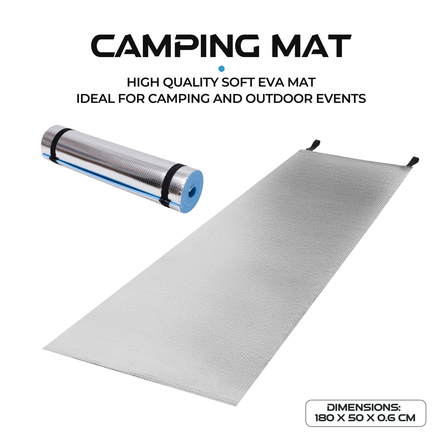 Camping Mat with Aluminium Backing